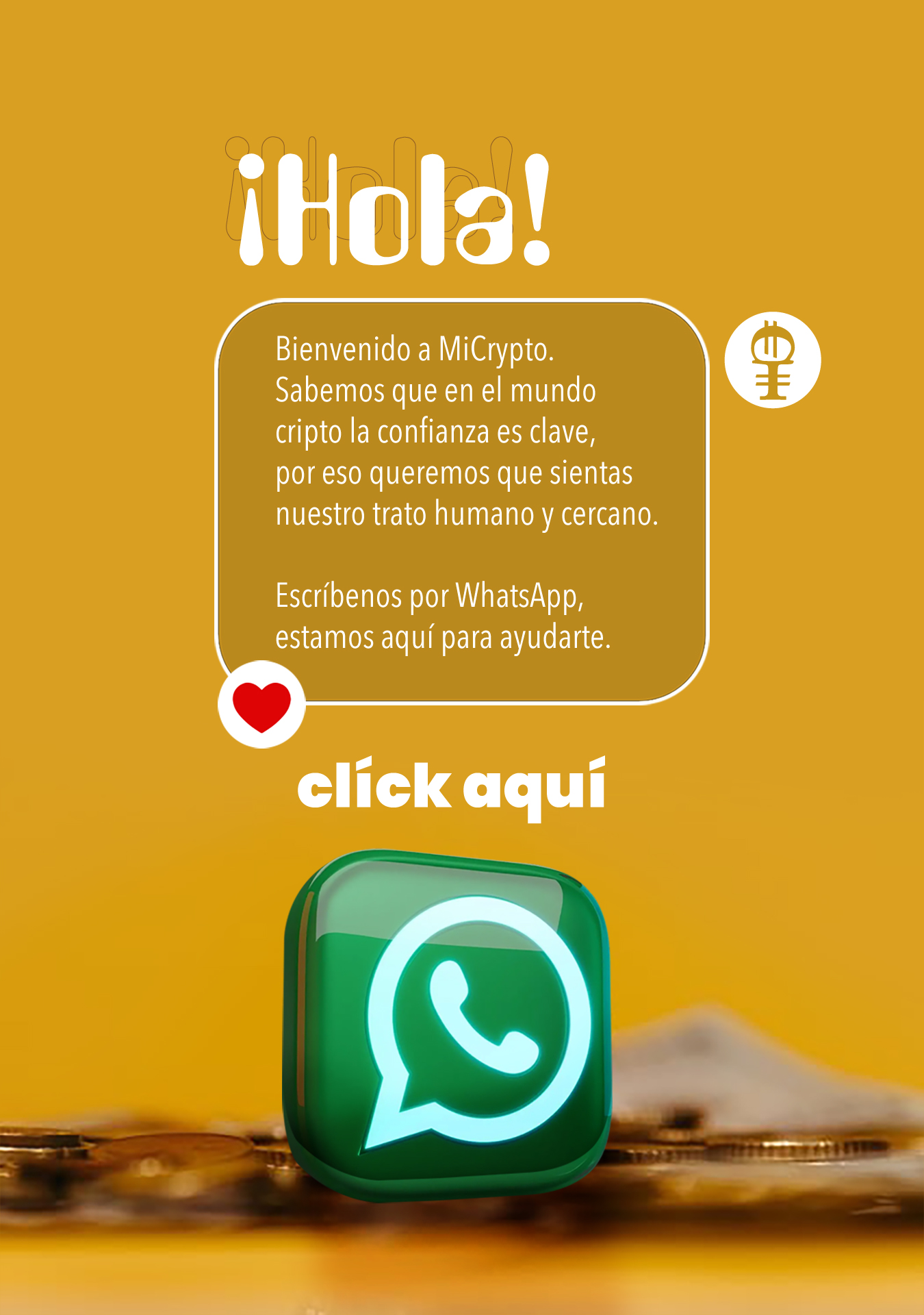 comunicate a nuestro whatsapp